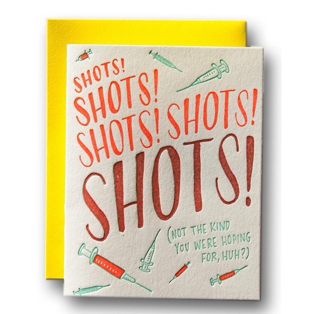 Shots! Shots! Shots! Card