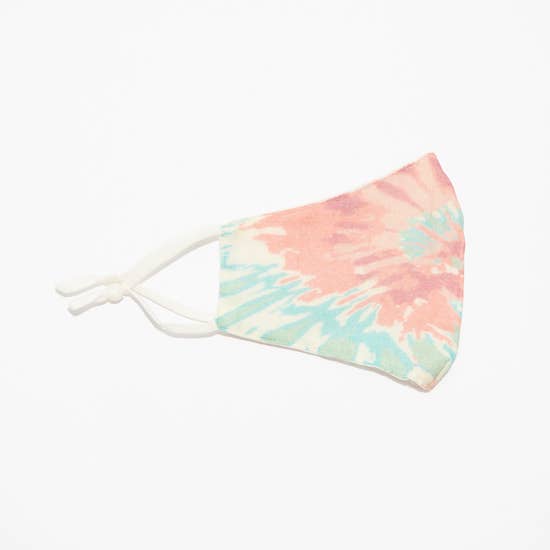 Tie Die Face Mask w/ Adjustable Ear Loops