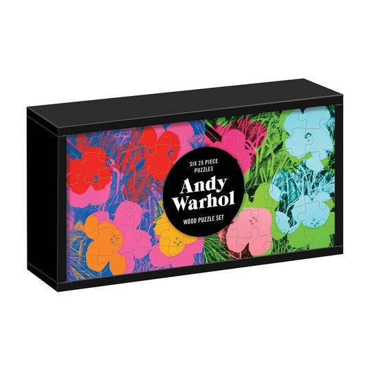 Andy Warhol Wooden Puzzle Set