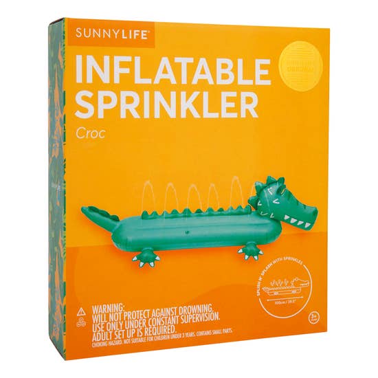 Inflatable Croc Sprinkler