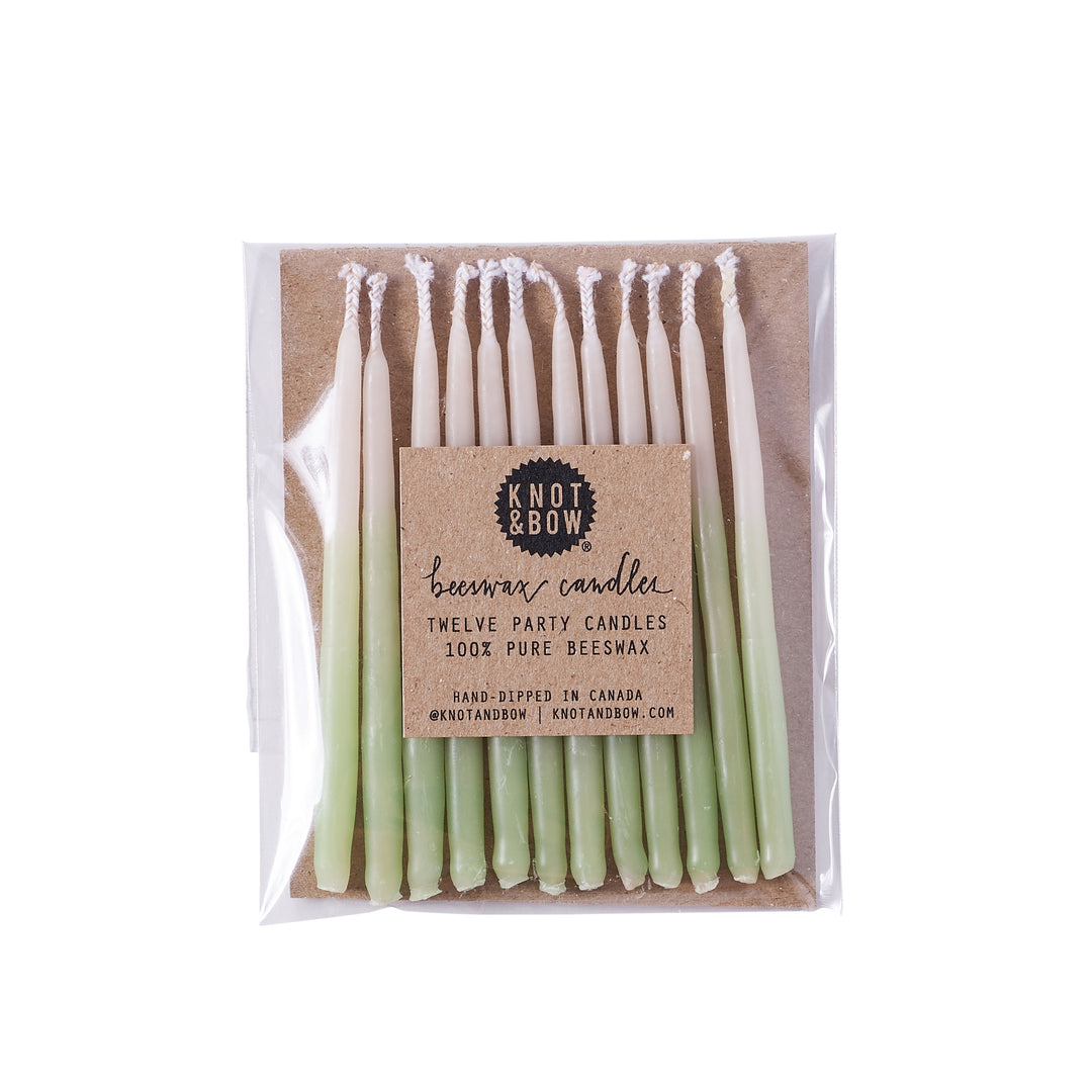 Beeswax Birthday Candles