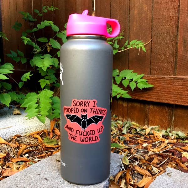 Bat Poop Sticker