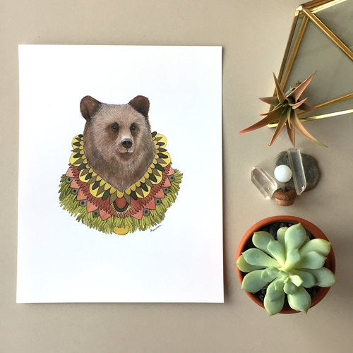 Collector: The Bear - Framed Print (8x10)
