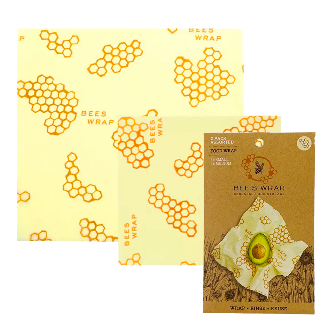 Honeycomb Print 2 Pack Bee's Wrap