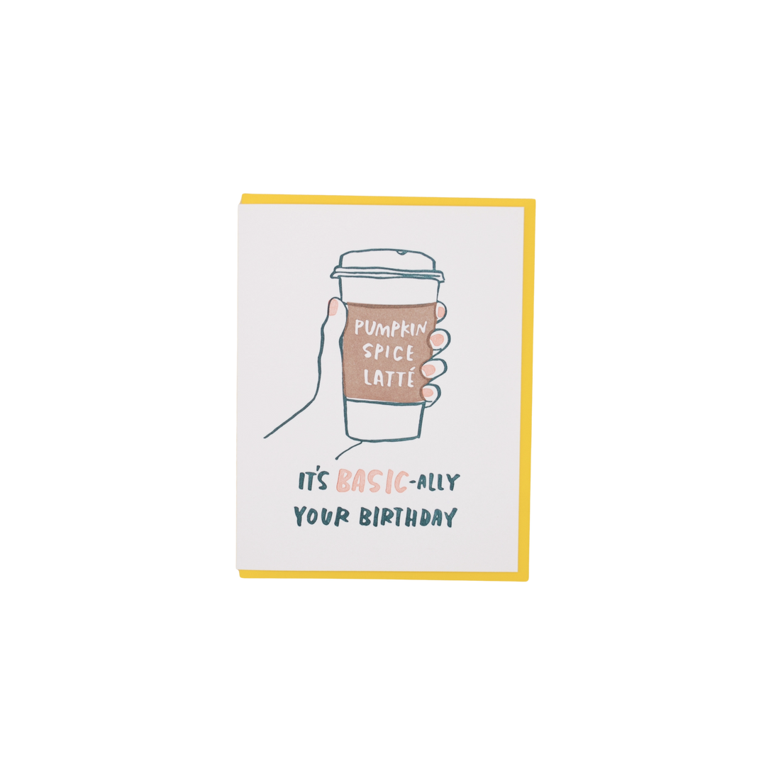 Basic-ally Your Birthday Card