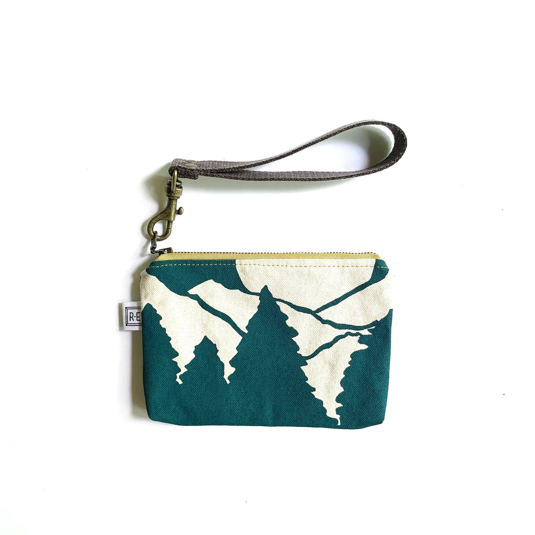 Vista Mini Wristlet - Mountain Print