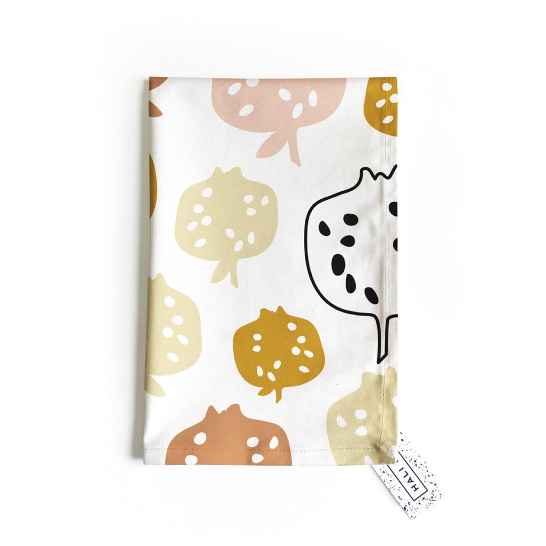 Pom Pom Tea Towel