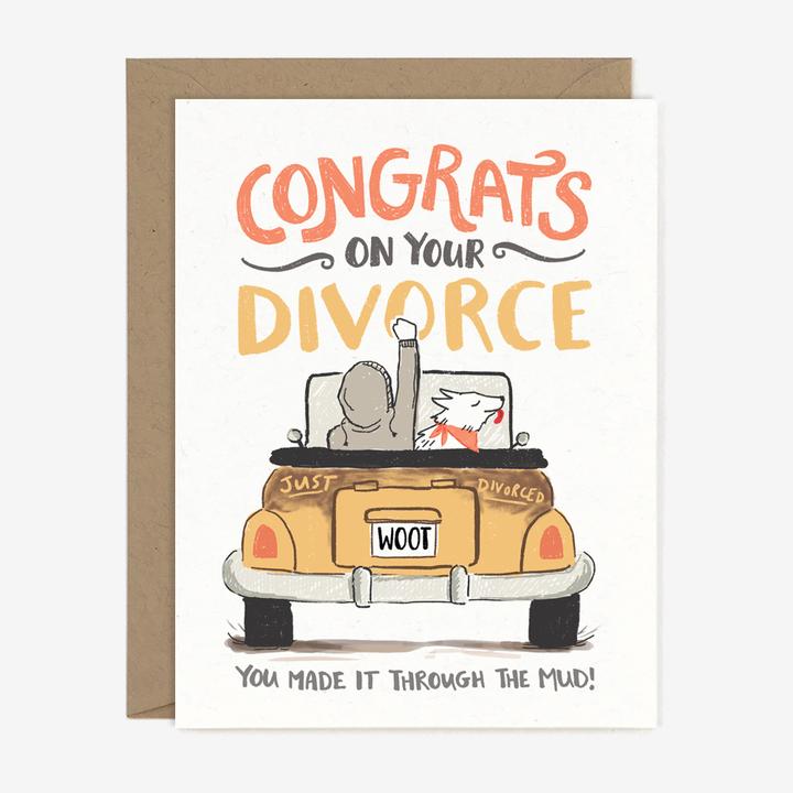 Congrats Divorce - Card