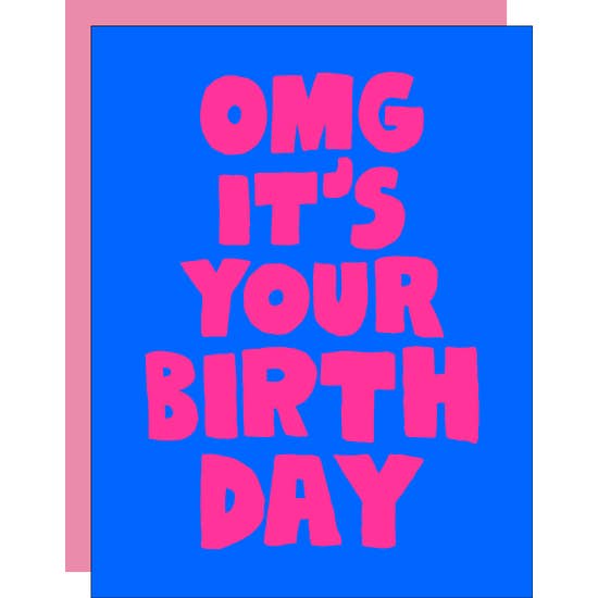 Omg Birthday Card