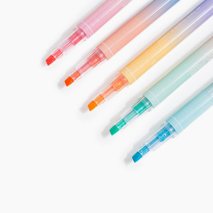 Five Pack Double Tip Markers