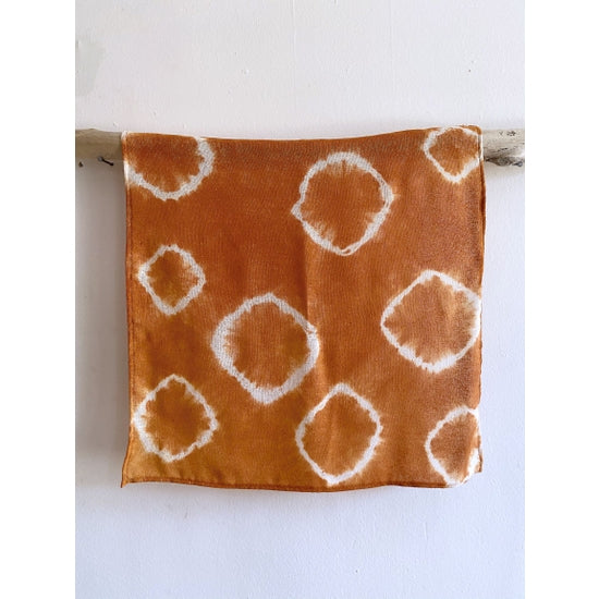 Sedona Circle Raw Silk Bandana