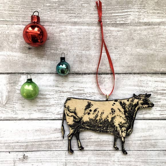 Cow Ornament