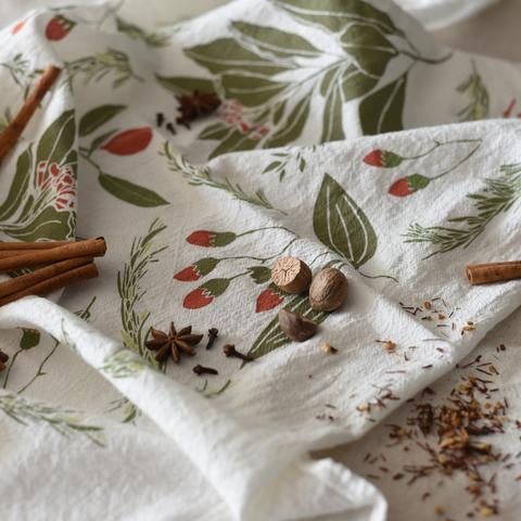 Festive Flavors Kitchen Towel