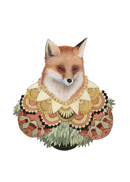 Collector: The Fox - Greeting Card
