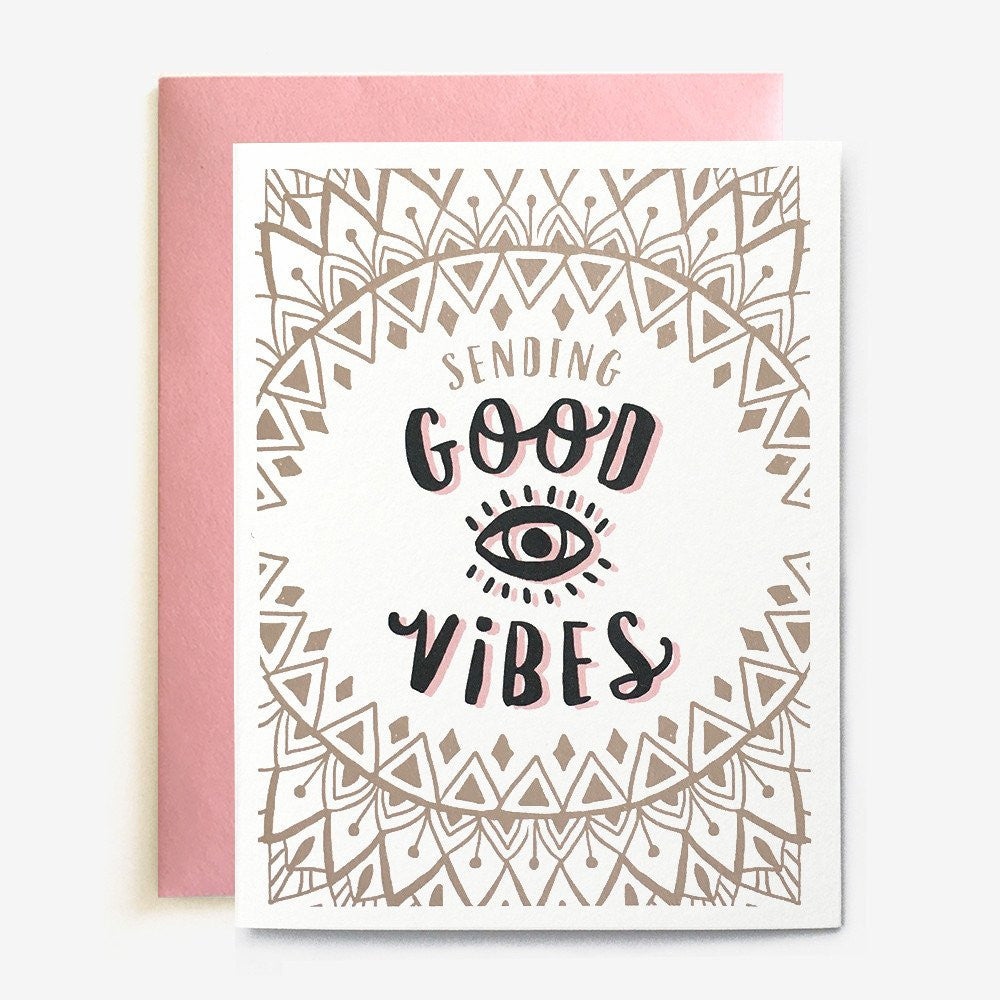 Sending Good Vibes - Card