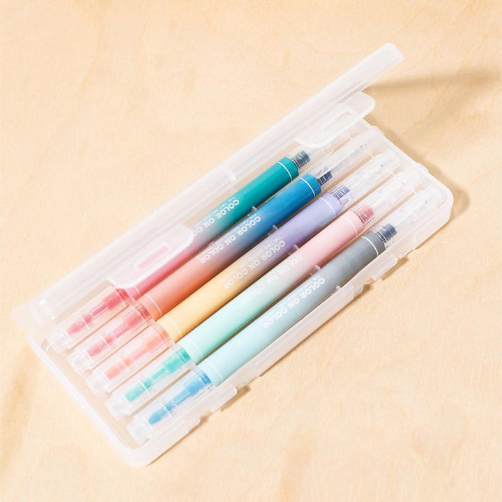 Five Pack Double Tip Markers