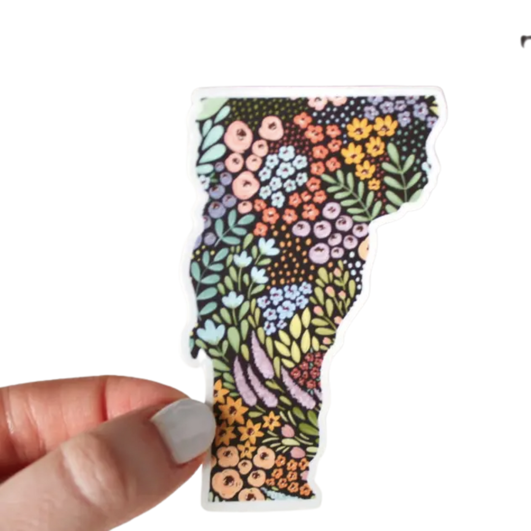 Vermont State Floral Sticker