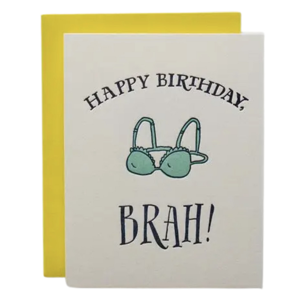 Happy Birthday Brah Card