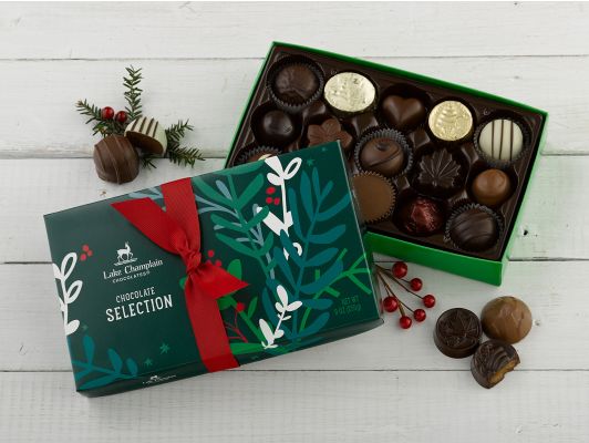 Holiday Assortment Chocolate Box - 15pc