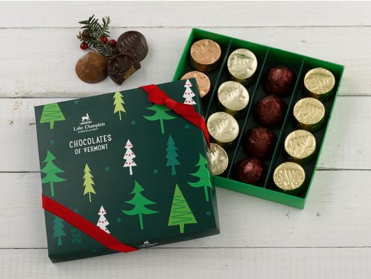 Chocolates of Vermont Holiday Box