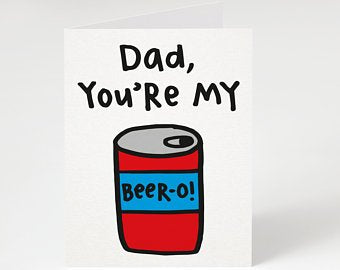 Beer-o Father's Day Card