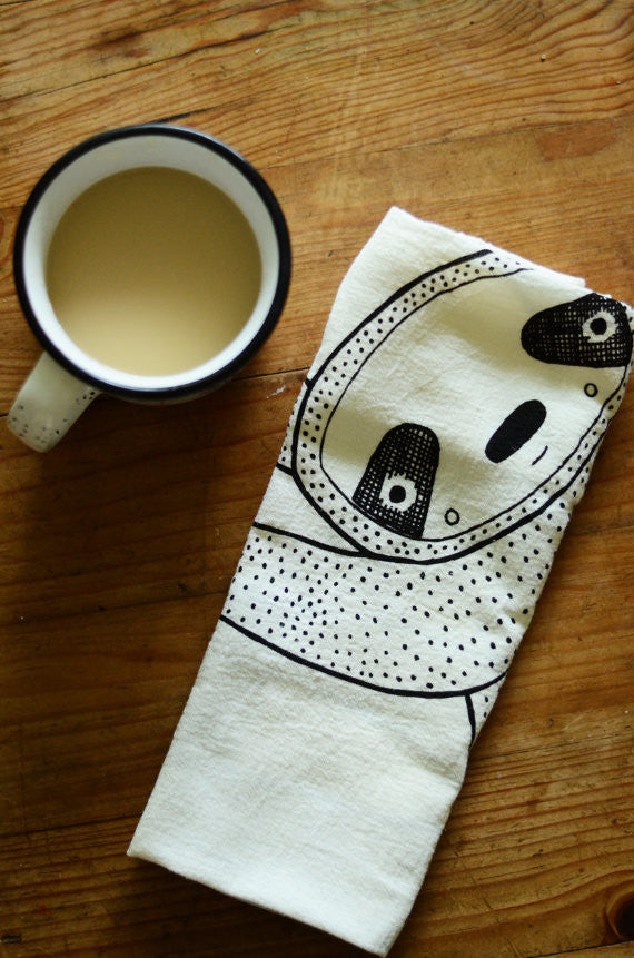 Sloth Tea Towel