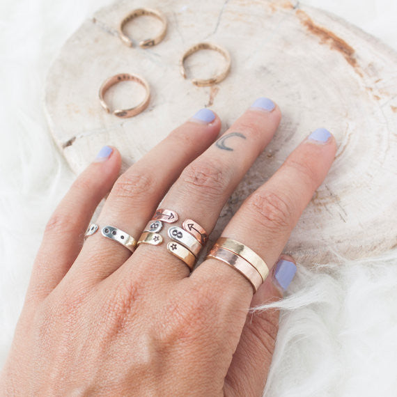 Dreamer // Brass Cuff Ring