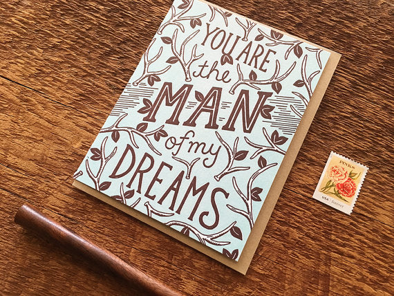 Man of my Dreams Greeting Card