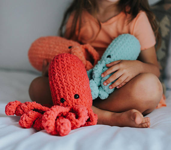Octopus Toy - Medium