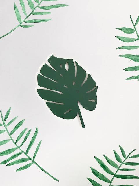 Monstera Wooden Cut Out