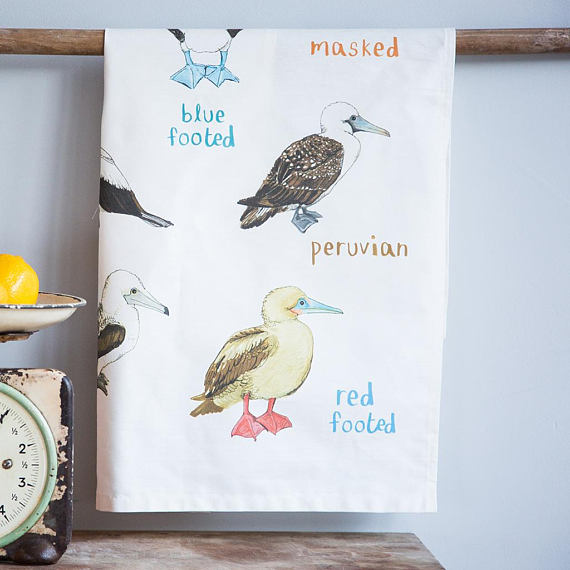 Boobies Tea Towel