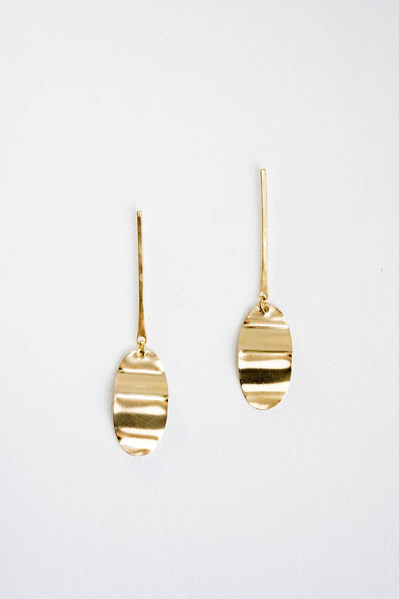 Glenna Brass Earrings