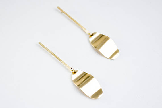Glenna Brass Earrings
