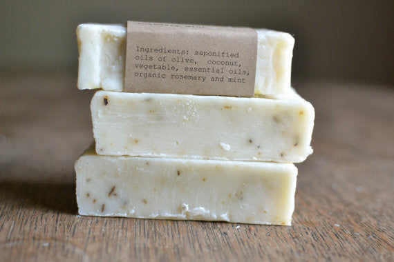 Rosemary Mint All Natural Handmade Soap