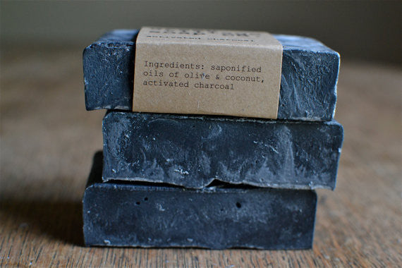 Activated Charcoal Soap Unscented