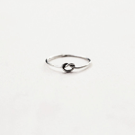 Forget Me Knot Ring - Sterling Silver*