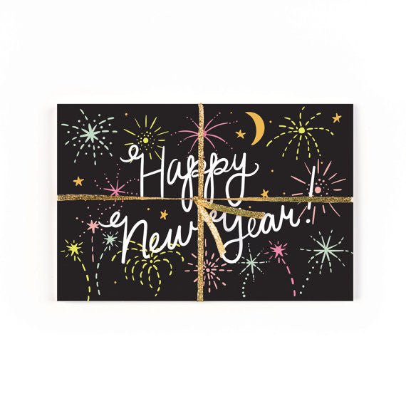 Happy New Year Postcards // Set of 8