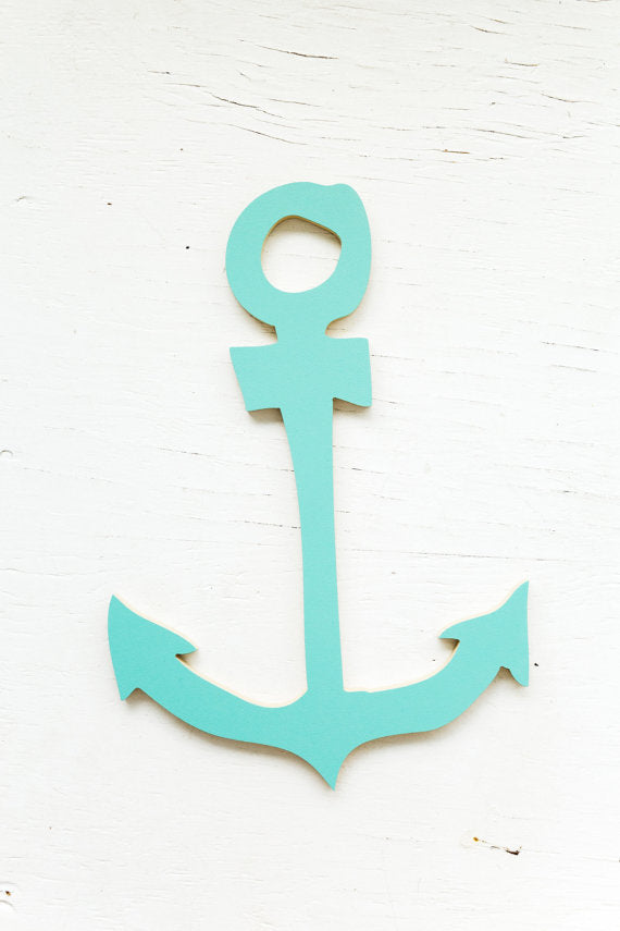 Anchor Wooden Cut Out