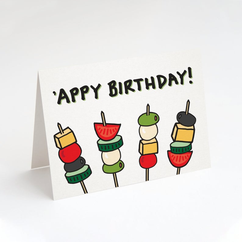 'Appy Birthday Greeting Card