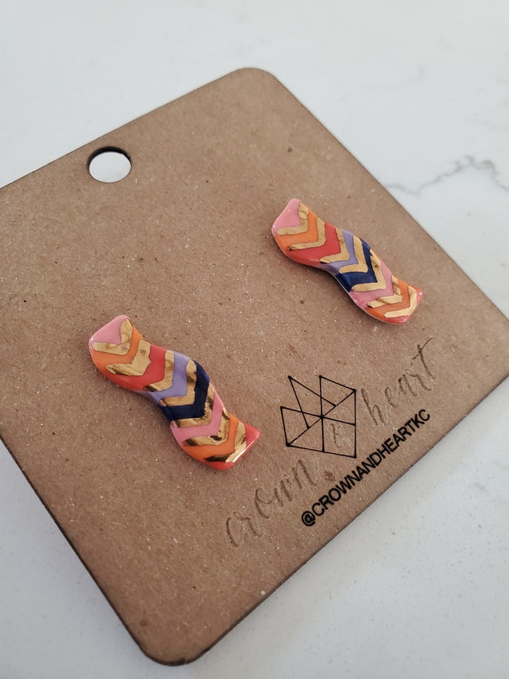 Squiggle Studs