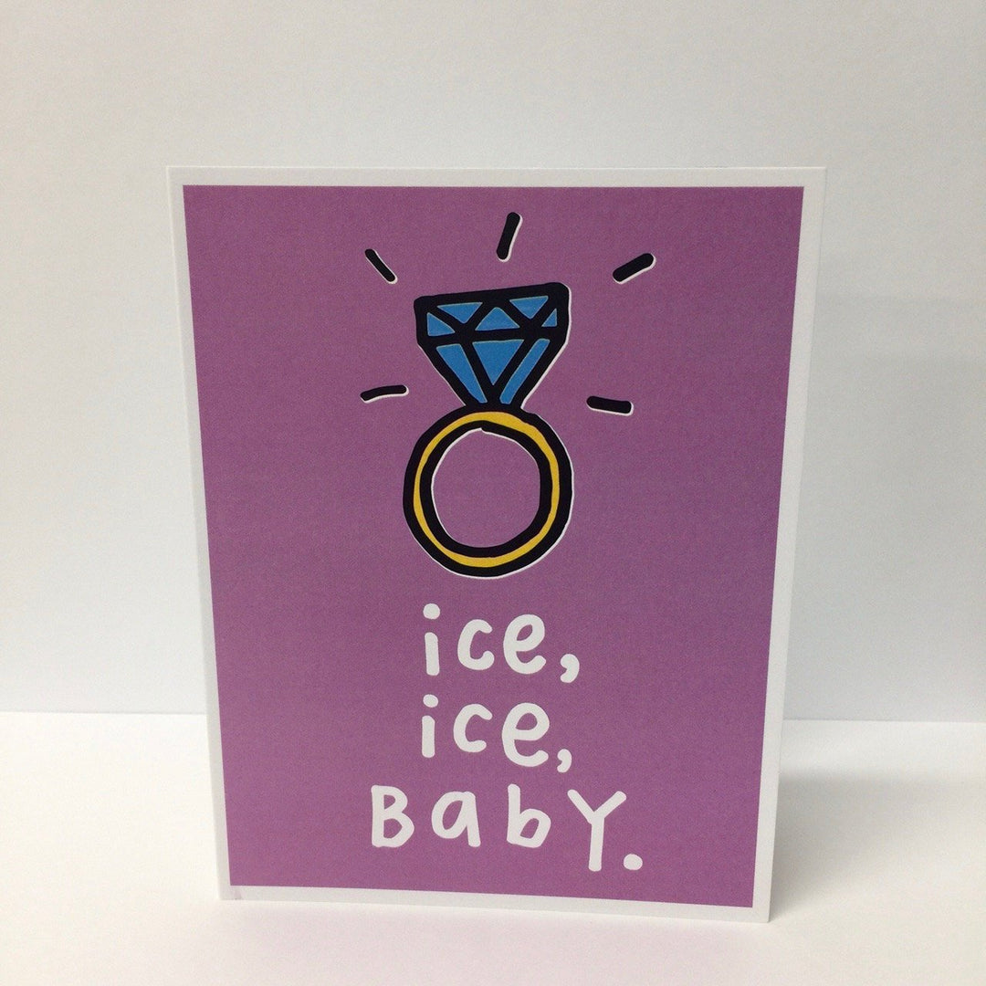 Ice, Ice Baby Greeting Card