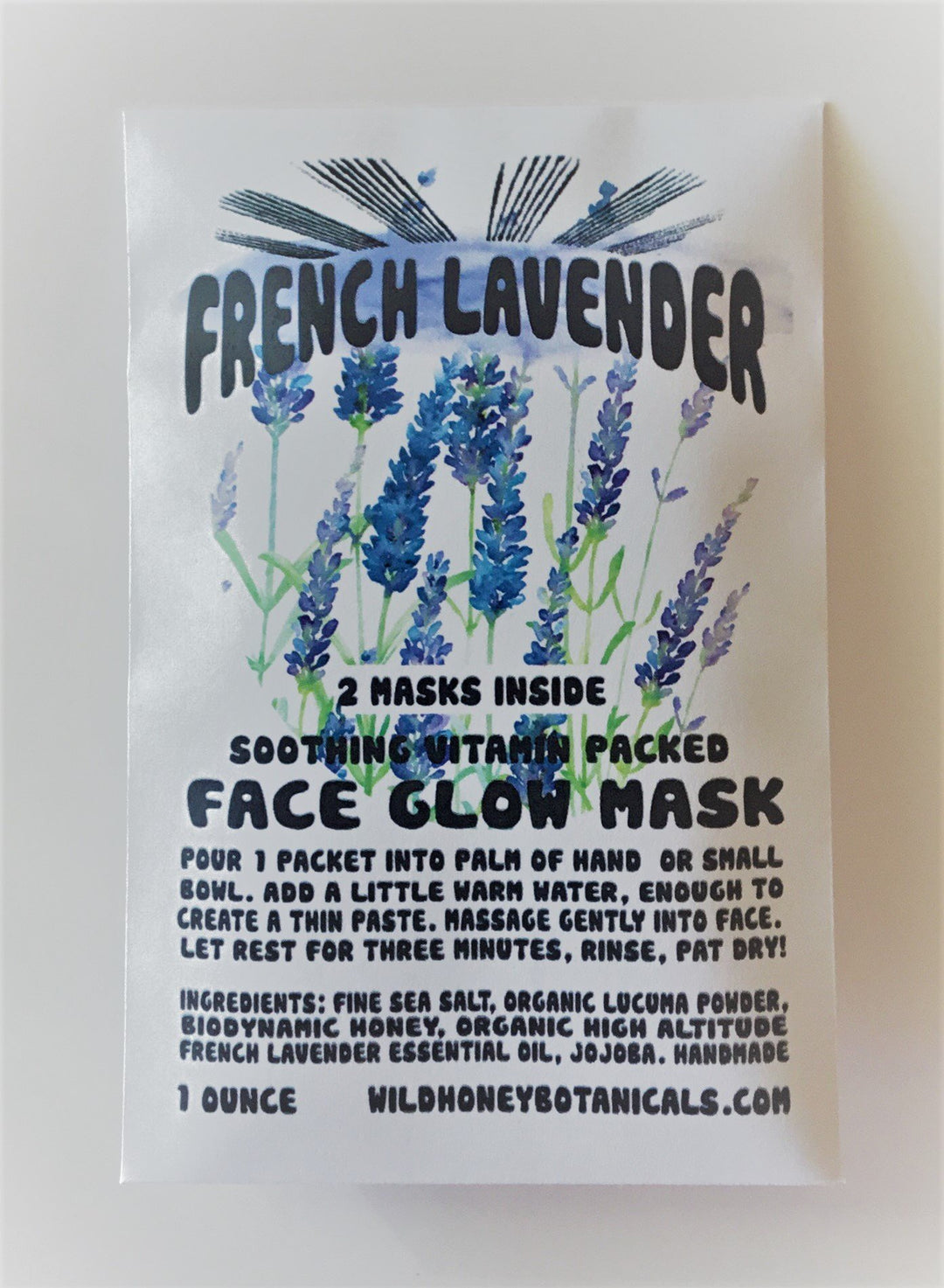 French Lavender Sea Salt Face Glow