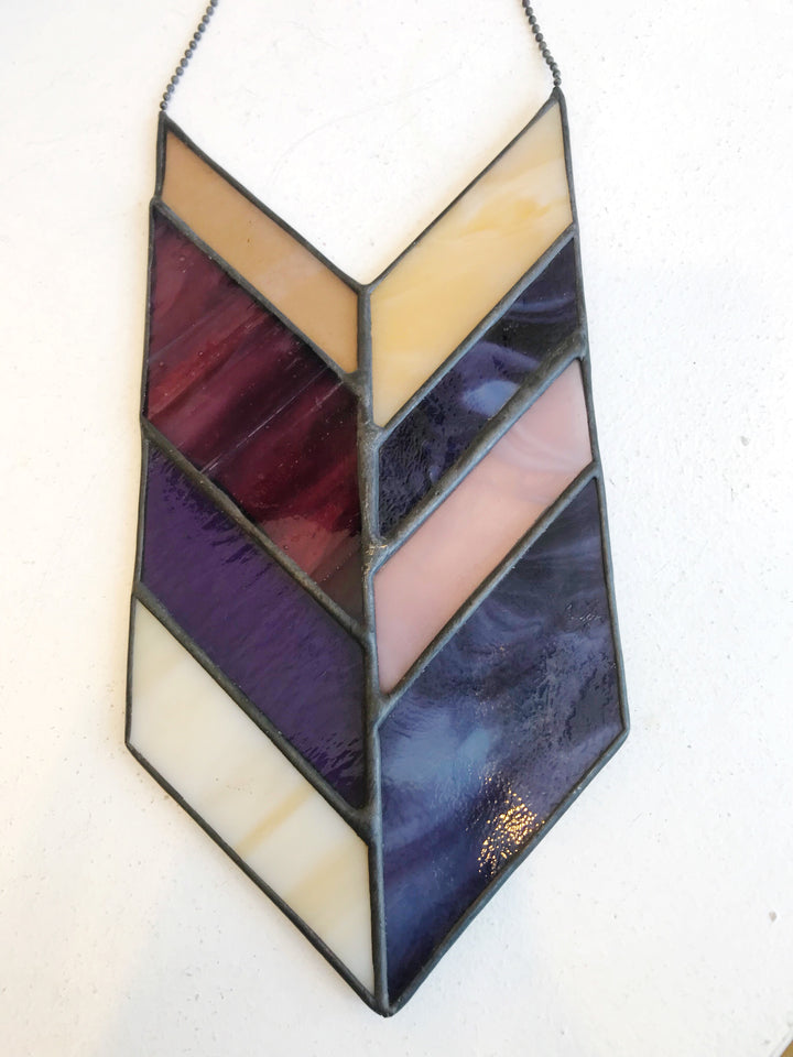 Stained Glass Chevron