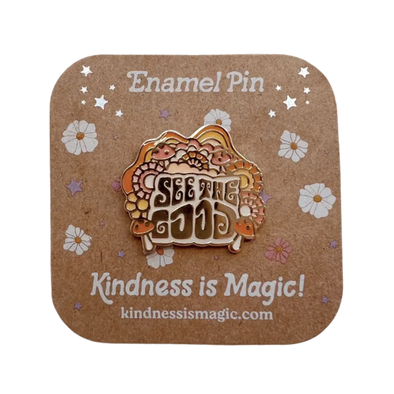 See the Good Enamel Pin