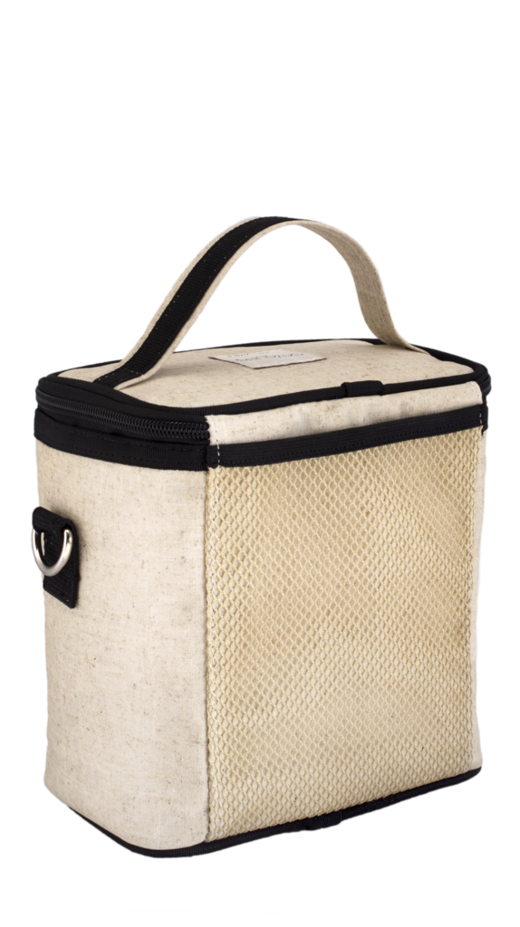 Black Camera Large Cooler Bag