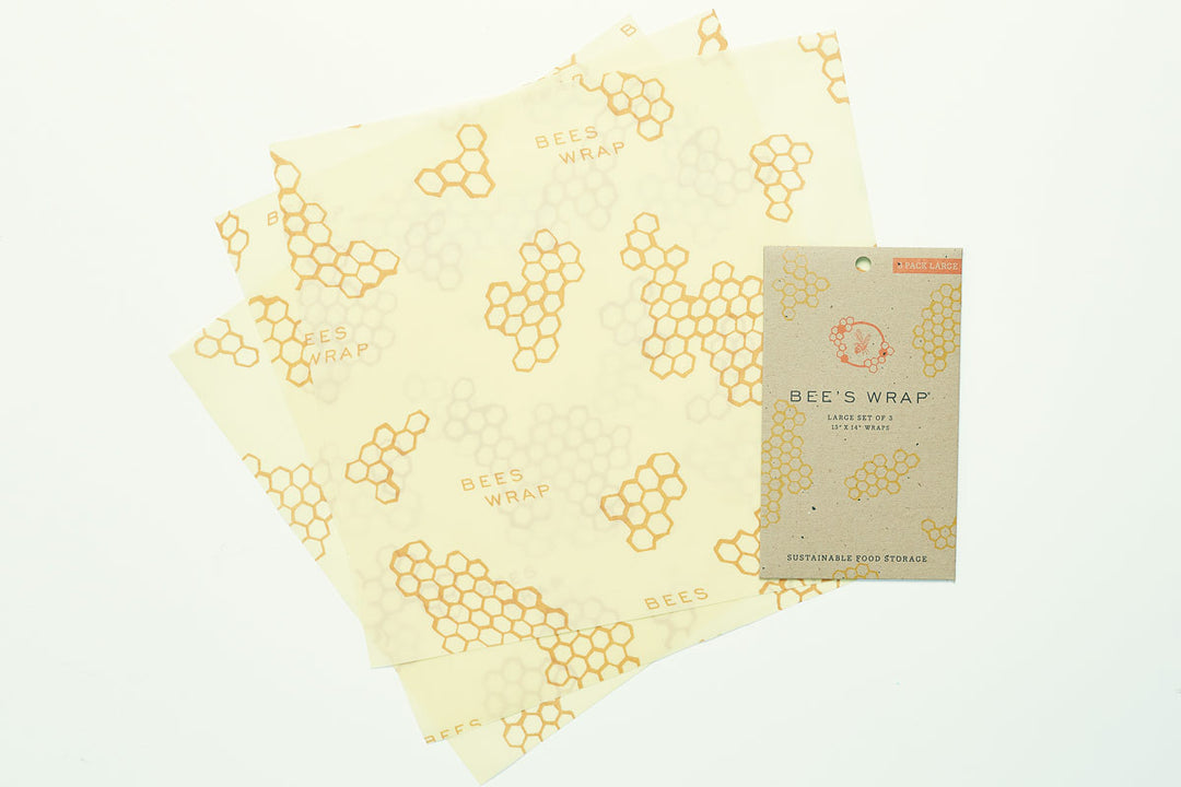 Set of 3 large wraps Bee's Wrap