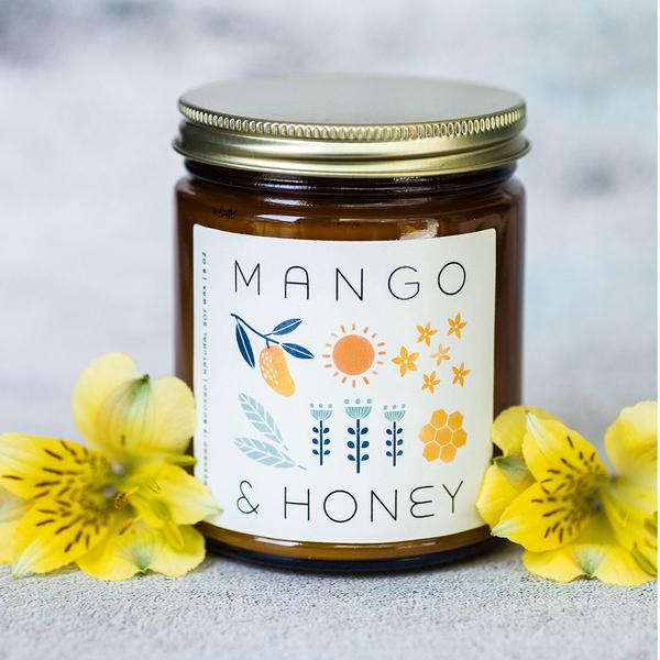 Mango & Honey Summer Soy Candle