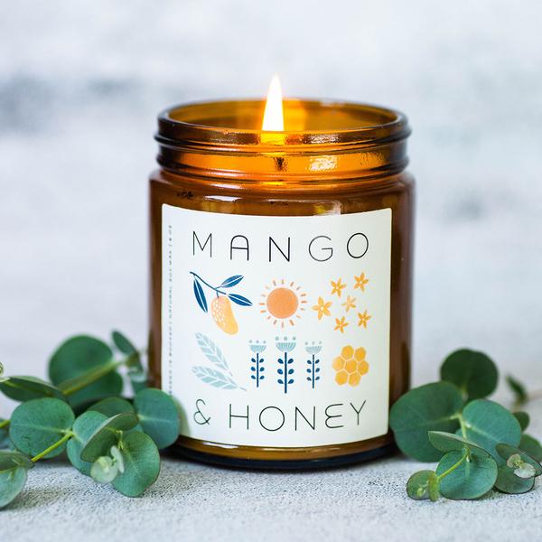 Mango & Honey Summer Soy Candle