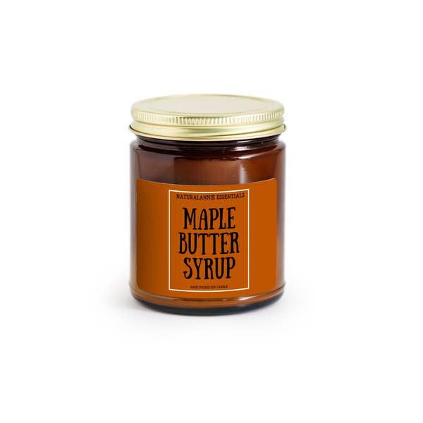 Maple Butter Syrup Soy Candle