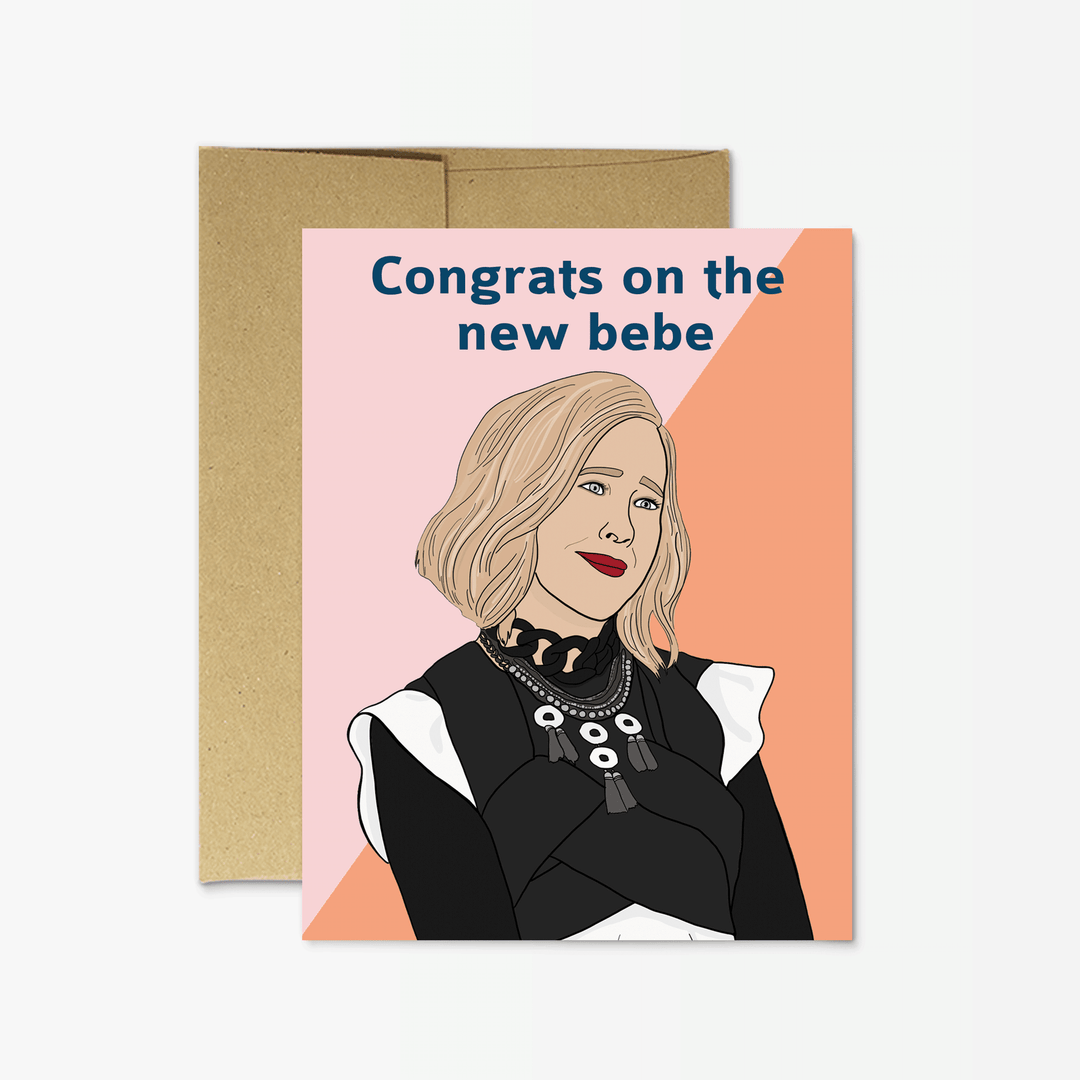 Moira Rose Bebe Greeting Card